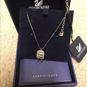 Swarovski ELECTRICAL ENERGY PLUG Pendant Necklace